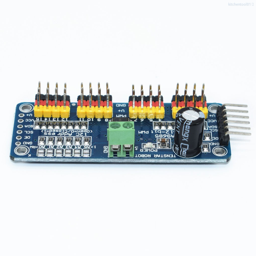 Mô Đun Điều Khiển Động Cơ Pca9685 16 Ch 12-bit Pwm I2C Cho Arduinob Kitchentool01