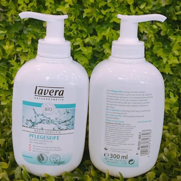 Káº¿t quáº£ hÃ¬nh áº£nh cho NÆ°á»c rá»­a tay há»¯u cÆ¡ Lavera (300ml)