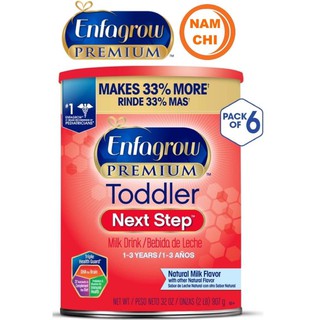 [Date 02.2021] Enfagrow Premium Toddler Next Step 1.04KG Nắp Đỏ - Cho Bé 1-3 tuổi (Chuẩn USA)