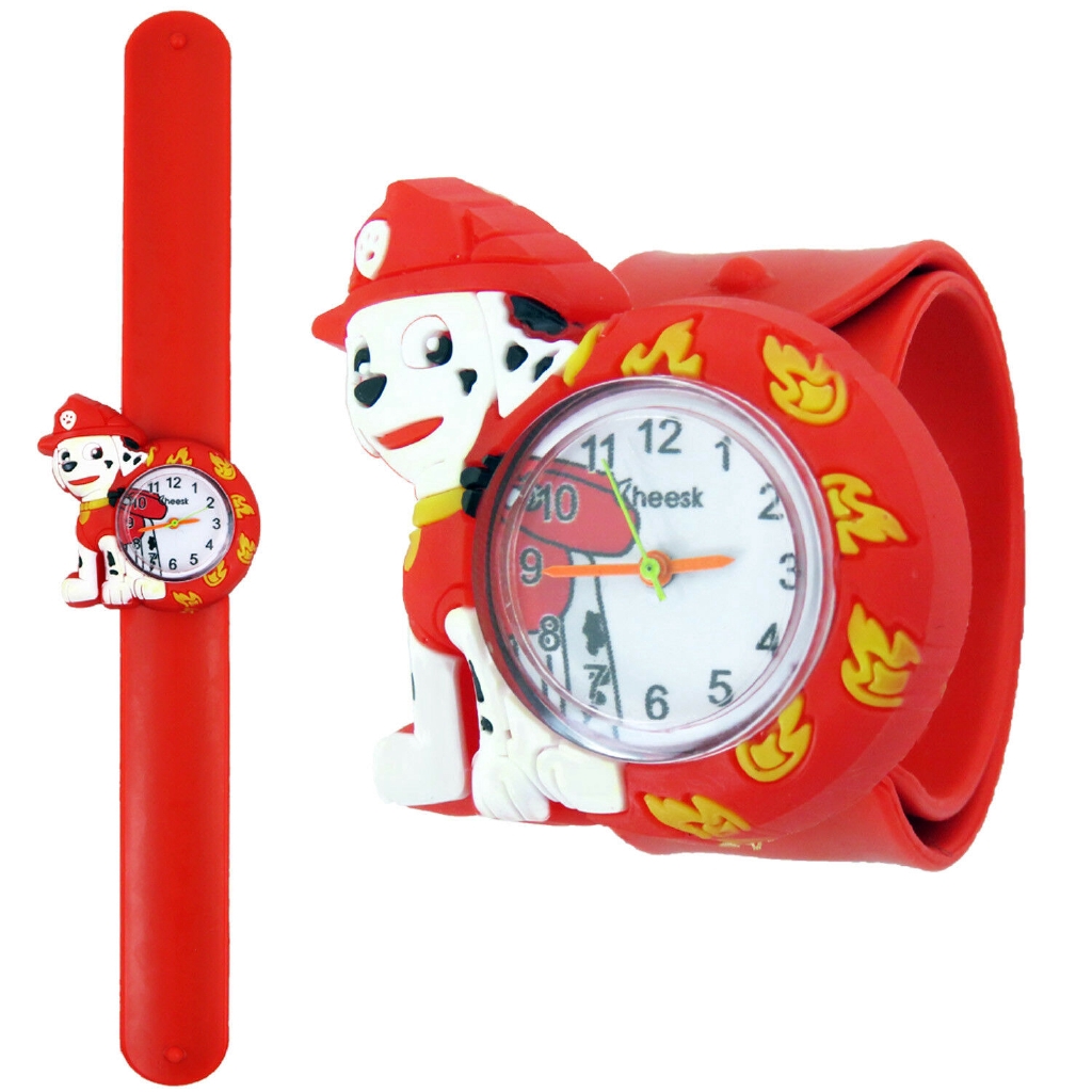 Snap / Slap soft silicone strap 3D Watch for Kids