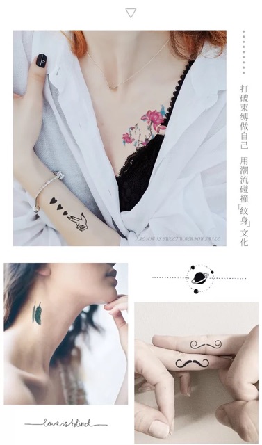 SET HÌNH XĂM 60 MIẾNG