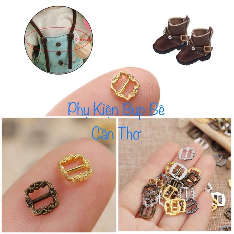 Khoá cài dây nịch lưng quần áo cho bup bê