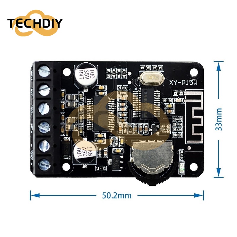 Bảng Mạch Khuếch Đại Âm Thanh Bluetooth Kỹ Thuật Số 12V/24V XY-P15W XY-P40W 10W/15W/30W/40W
