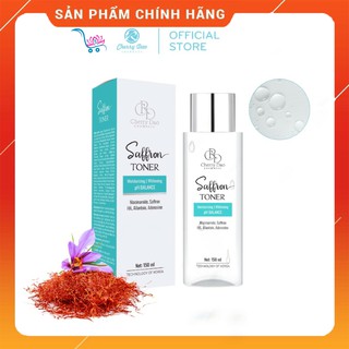 Toner Saffron CRD Cherry Đào Cho Da Dầu Mụn Nhạy Cảm Lỗ Chân Lông To