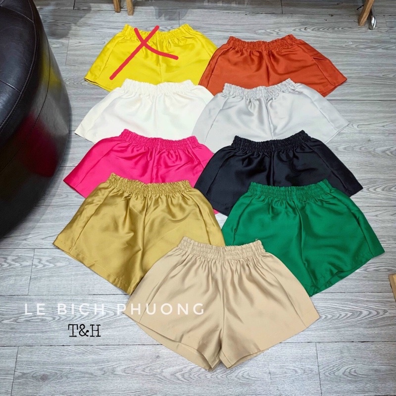 Quần short phồng cạp chun