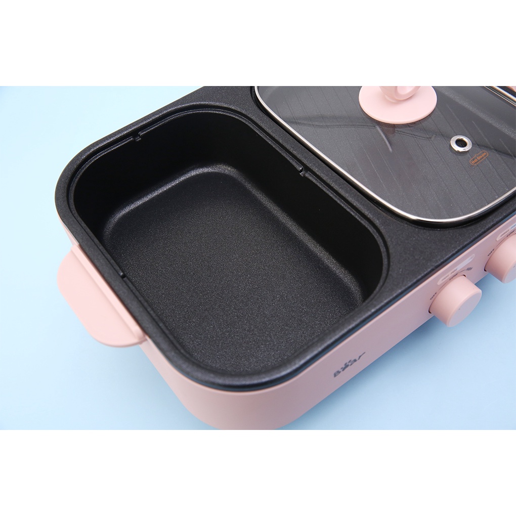 Bếp lẩu nướng đa năng Bear DKL-C12D1 - Bản quốc tế - Hàng chính hãng