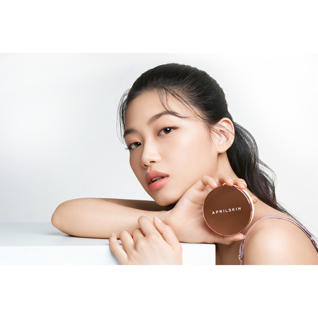 Phấn Nước Kiềm Dầu Lâu Trôi Aprilskin Fixing Foundation 3.0 [Kèm lõi thay thế] 15g