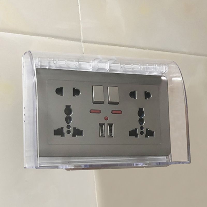 Hộp bảo vệ ổ cắm điện hình chữ nhật chống nước chống bụi 146