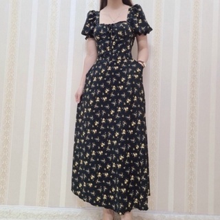Đầm hoa nhí cúp ngực