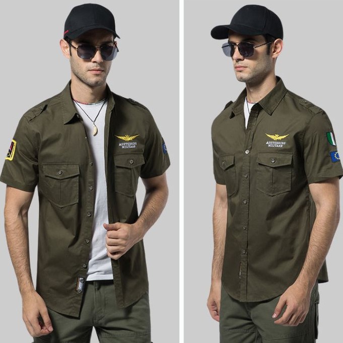 Áo nam sơ mi cơ trưởng cao cấp | BigBuy360 - bigbuy360.vn