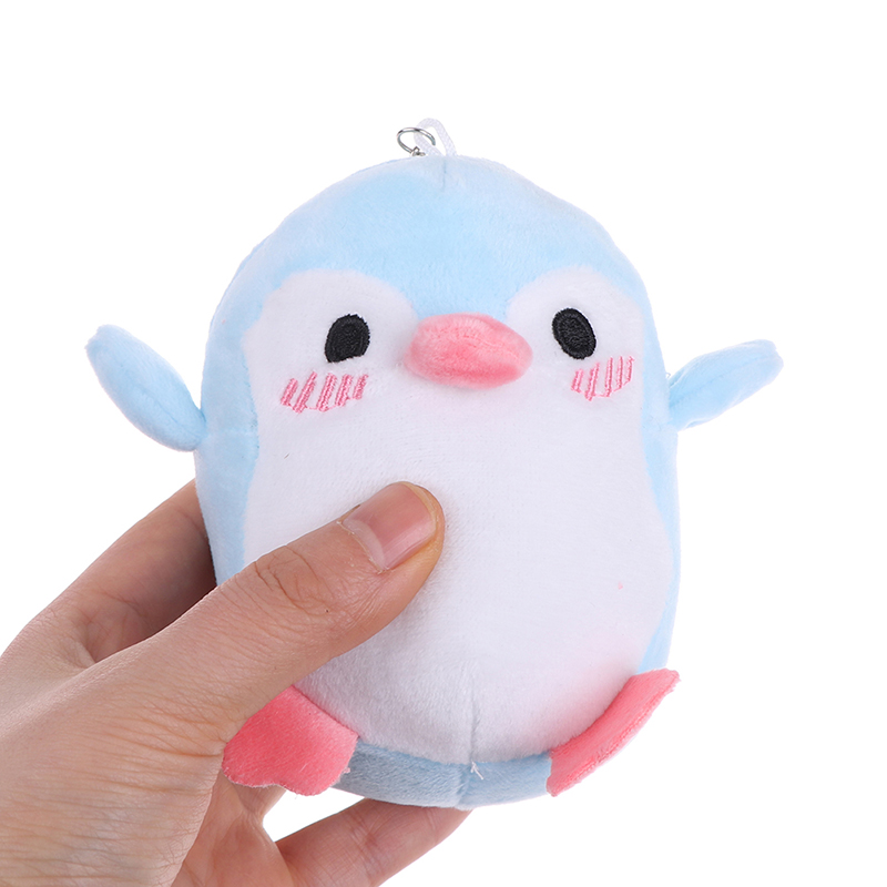Chim Cánh Cụt Nhồi Bông 12cm Treo Trang Trí
