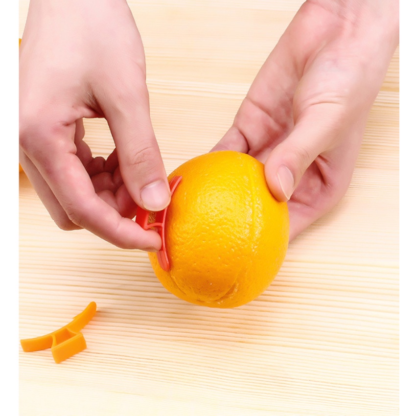Dụng cụ gọt vỏ cam an toàn, nhỏ gọn, dễ dàng sử dụng tiện lợi khi mang đi du lịch picnic