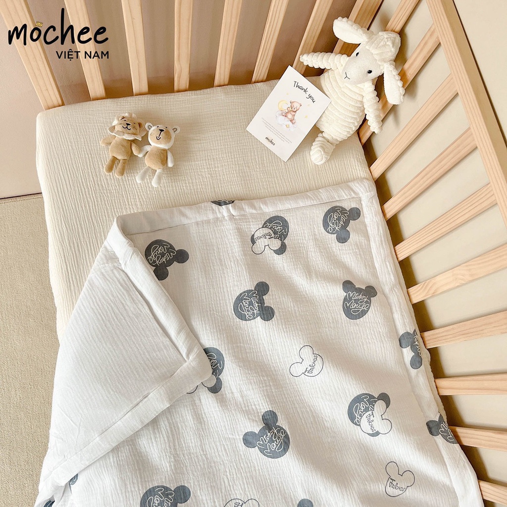 Chăn Trần Bông Mochee cao cấp cho bé