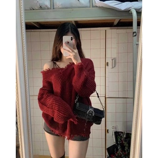 ÁO LEN LỆCH VAI ❤️ ODER