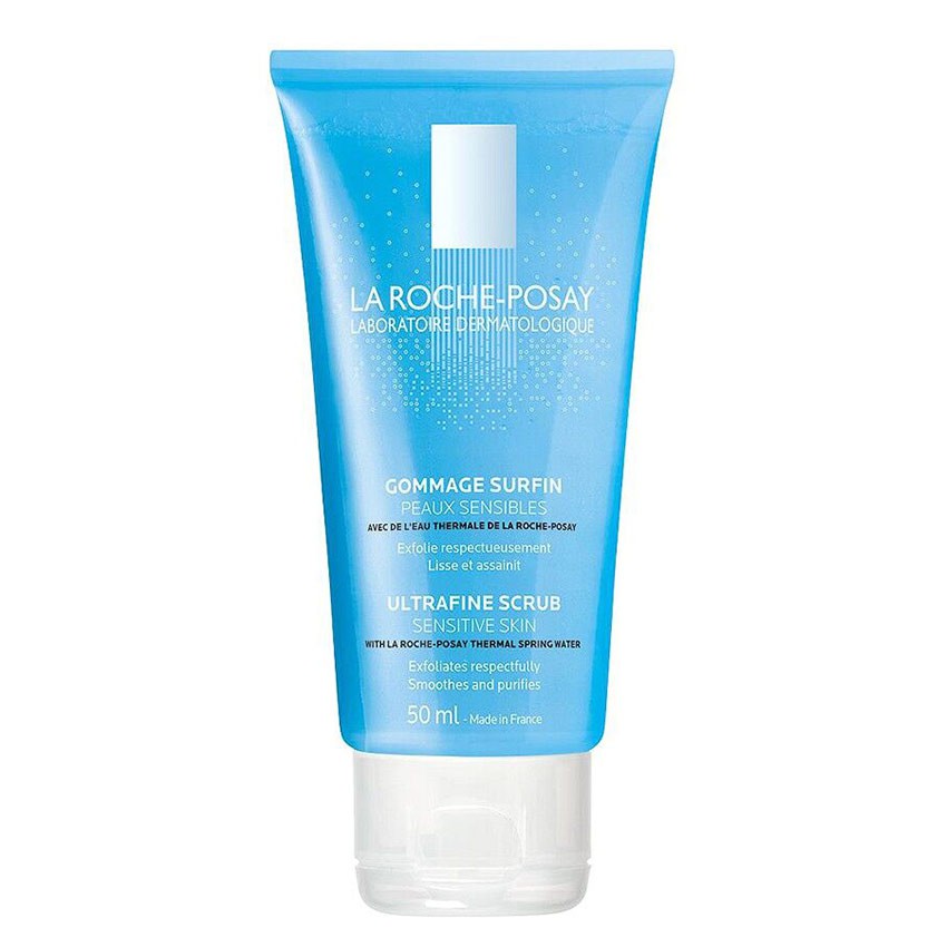 Gel làm sạch tế bào chết dành cho da nhạy cảm La Roche-Posay Ultra Fine Scrub Sensitive Skin 50ml | BigBuy360 - bigbuy360.vn