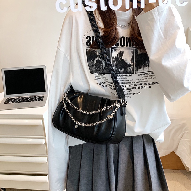 Túi Đeo Chéo Dây Xích Cao Cấp Thời Trang Cho Nữ