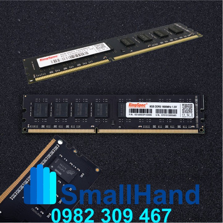 Ram PC KingSpec DDR3-1600MHz – Chính hãng KingSpec – Bảo hành 3 năm