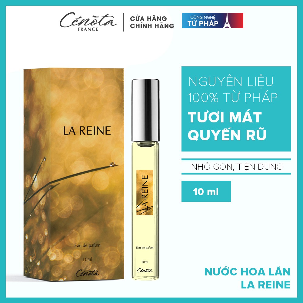 Nước hoa lăn Cenota La Riene 10ml, nước hoa nữ quyến rũ lưu hương lâu