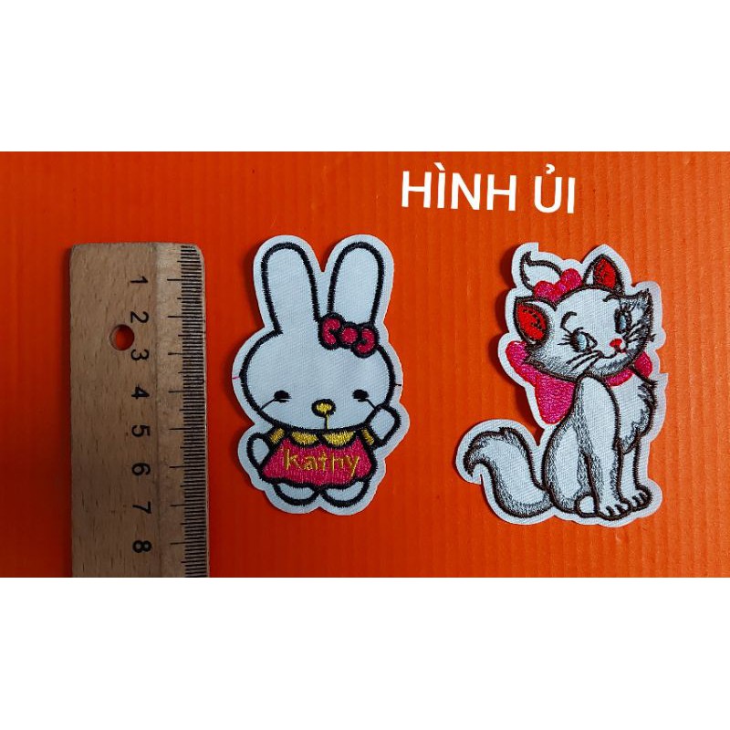 Hình ủi và hình may trang trí