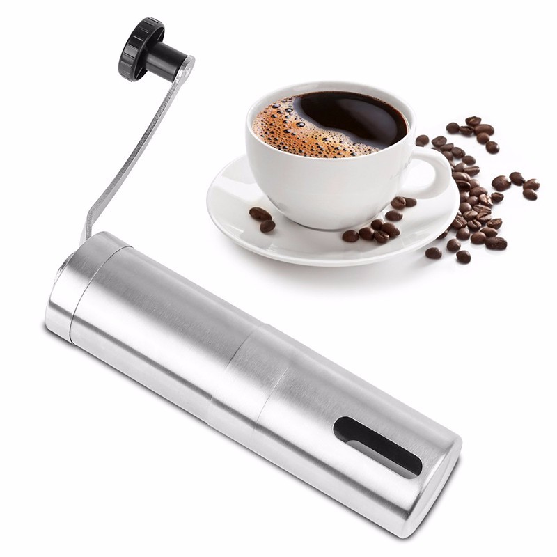 Máy Xay Cafe Mini Cầm Tay Bằng Thép Không Gỉ - Máy Xay Café Cầm Tay Bằng Inox