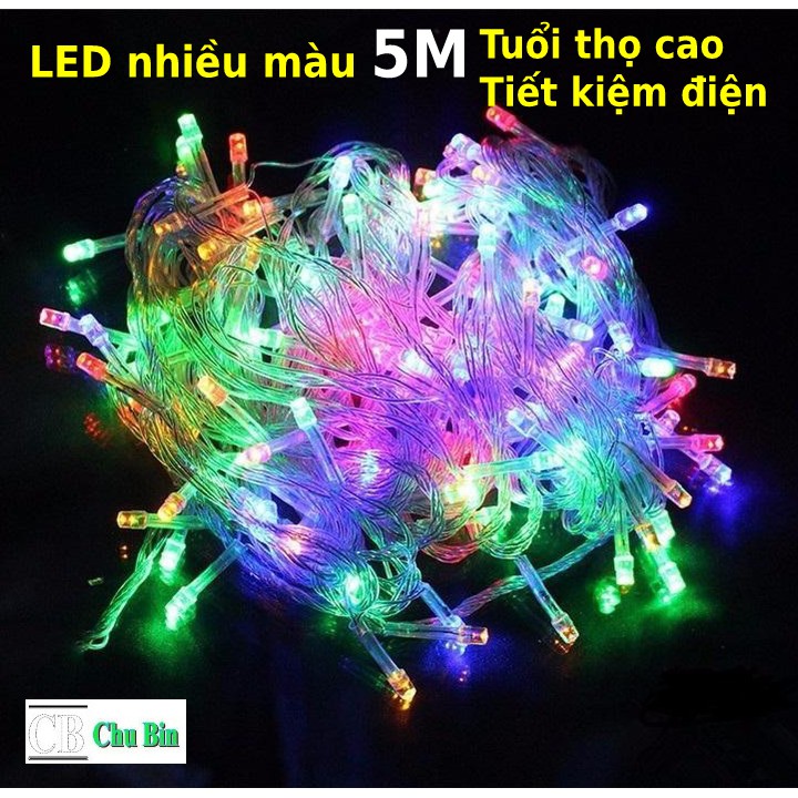 Đèn Led Dây Chớp 5M Nhiều Màu Sắc