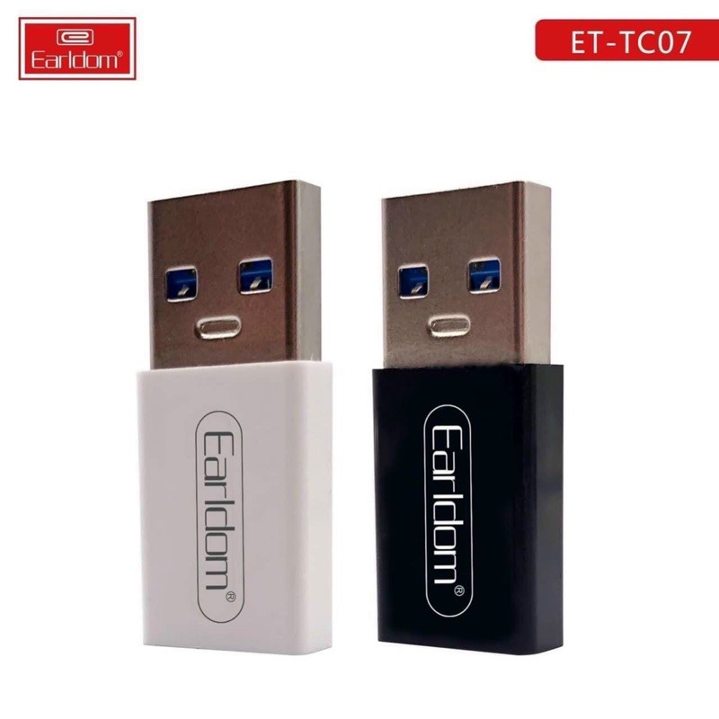 Jack chuyển Type C ra usb, Adapter Typec to Usb 3.0 Earldom Tc 07 KLH