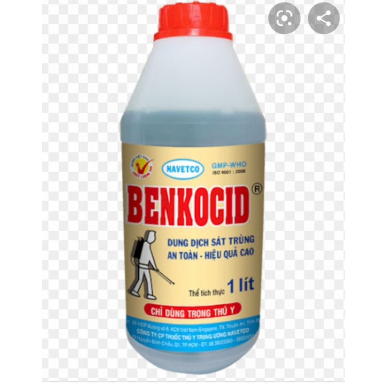 Benkocid 1L sát trùng chuồng trại