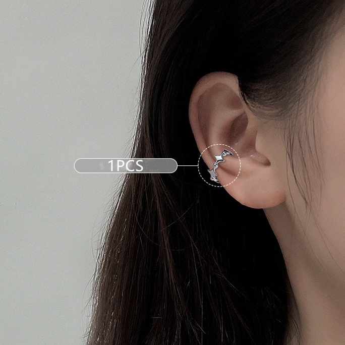 1 khuyên kẹp tai mạ bạc đính đá zircon phong cách Hàn Quốc thời trang cho nữ 40 kiểu