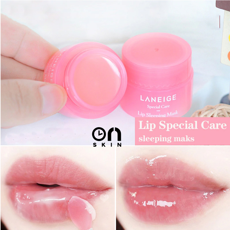 Laneige (hàng Mới Về) Bộ Mặt Nạ Ngủ Cho Môi + Mặt Nạ Ngủ Dưỡng Ẩm Tiện Dụng Khi Đi Du Lịch | BigBuy360 - bigbuy360.vn