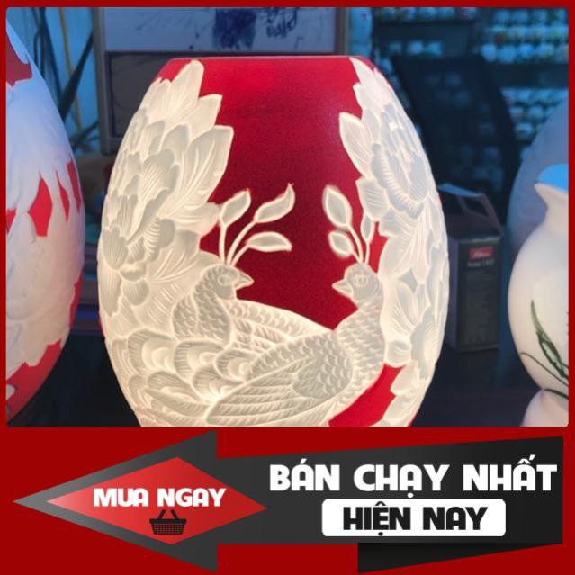 [SP BÁN CHẠY] Đèn xông tinh dầu hàng khắc cao cấp