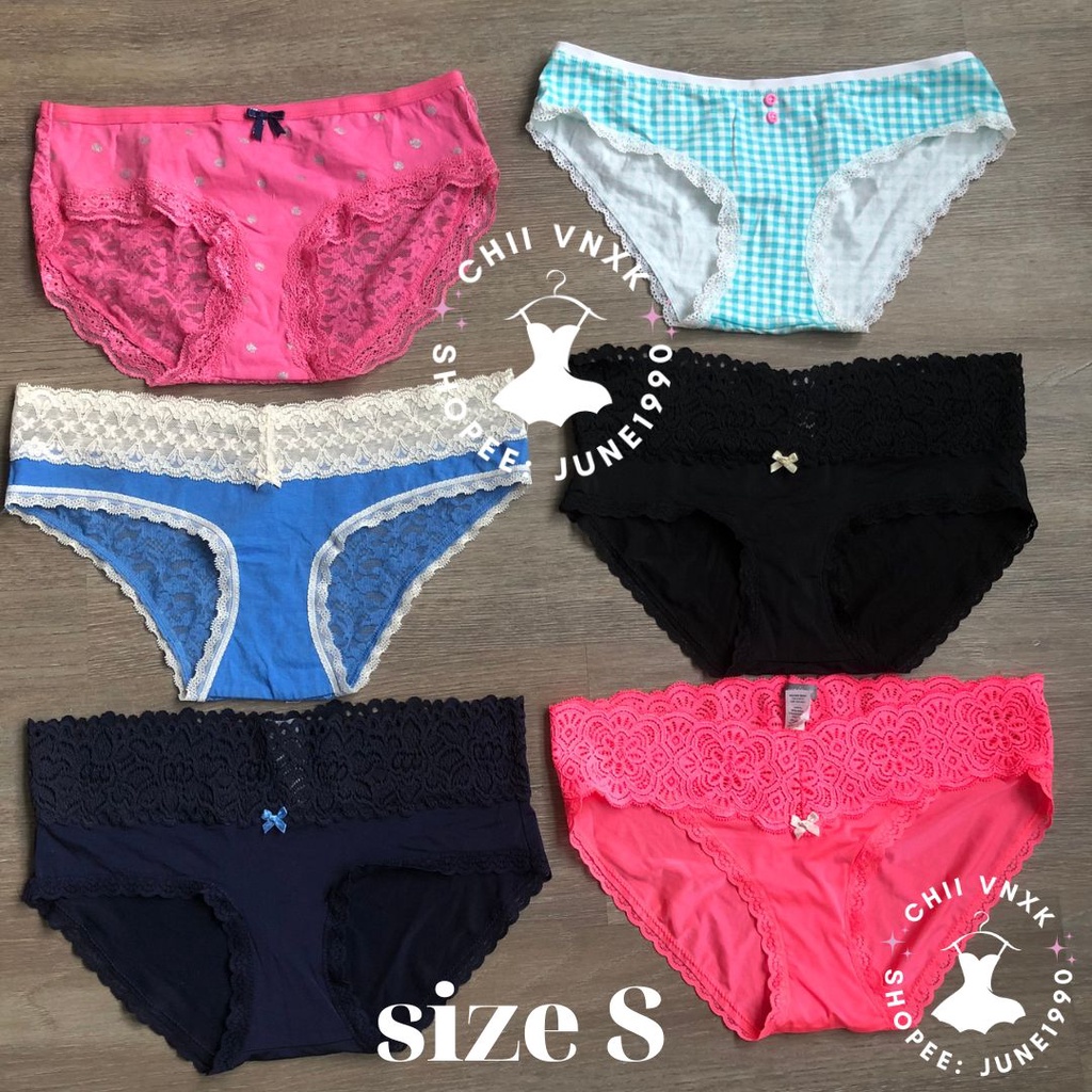 Quần lót Aerie ren cotton xuất xịn size S link 2