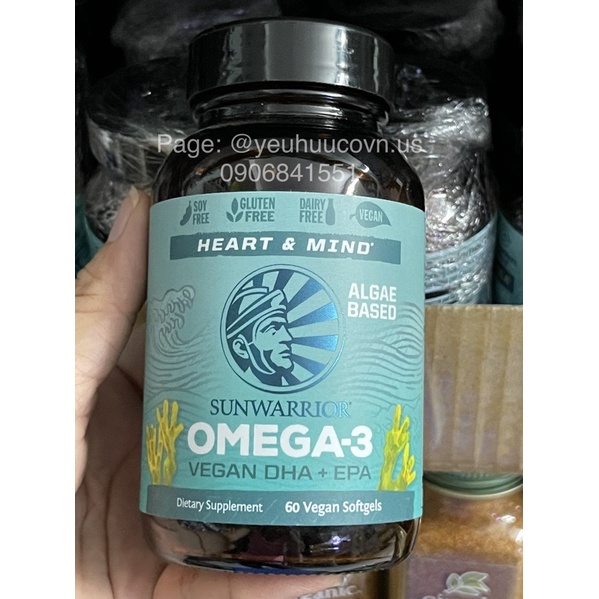 \u003cCó sẵn> omega-3 _ Sunwarrior - 60v