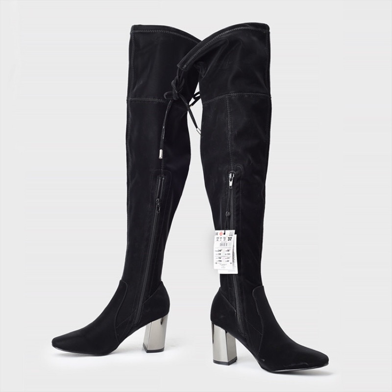 Boots cao ngang đùi Reser.ved . xuất uk