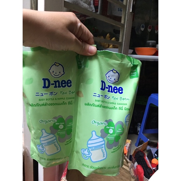 Nước rửa bình sữa, trái cây rau củ Dnee