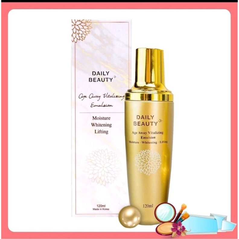 Sữa dưỡng da R&amp;B Hàn Quốc Daily Beauty Age Away Vitalizing Emulsion 1234511