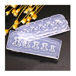 Khuôn silicon Nail tạo hình bột- gel