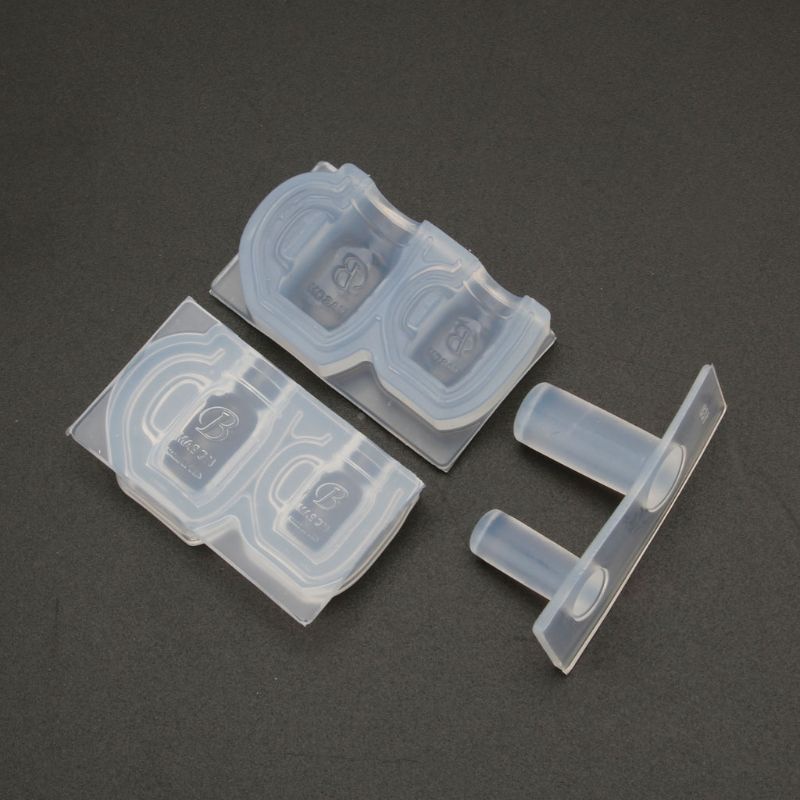 Sa Khuôn Silicon Làm Mặt Dây Chuyền / Bông Tai Hình Hũ Cà Phê / Mật Ong Độc Đáo Diy