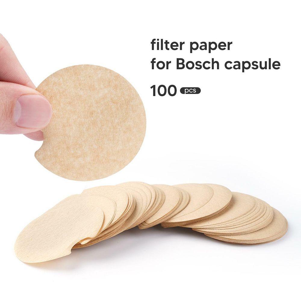 Set 100 Giấy Lọc Cà Phê Cho Máy Pha Cà Phê Viên Nén Bosch