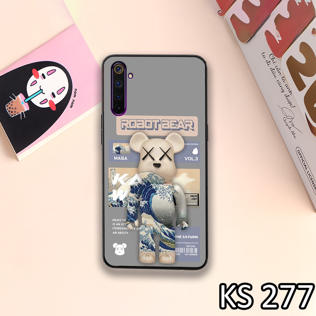 [Sale] Ốp lưng Realme 5/Realme 5i/Realme 5 Pro/Realme 6/Realme 6 Pro in hình RobotBear hot nhất 2022