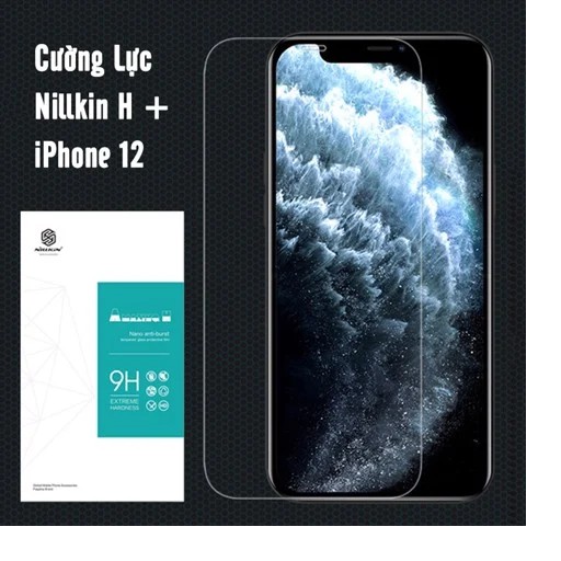 Kính cường lực trong suốt Iphone 12 / 12 Pro / 12 Max / 12 Pro max Nillkin Amazing 9H chính hãng