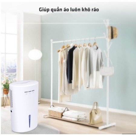 Máy hút ẩm lọc không khí DE-HUMIDIFIER tiêu chuẩn Châu Âu ROHS - bảo hành 1 năm lỗi 1 đổi 1 (40m2 - 1000ml/ngày)