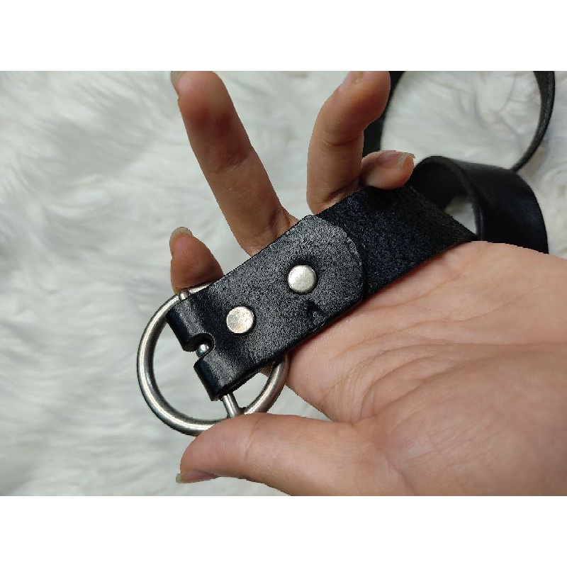 Dây lưng da thật bản 2,6cm