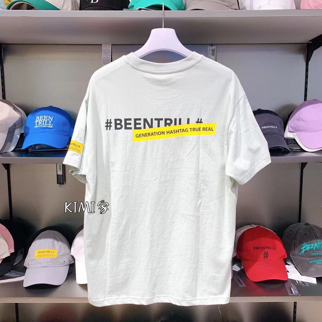 Áo Thun cotton Ngắn Tay In Hình BEENTRILL Thời Trang Dành Cho Nam Và Nữ