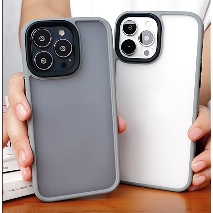 Ốp lưng chống sốc iPhone 15 Pro 15 Pro Max 14 14 Plus 14 Pro 14 Pro Max 13 Pro 13 Pro Max, nhám mờ chống vân tay Likgus