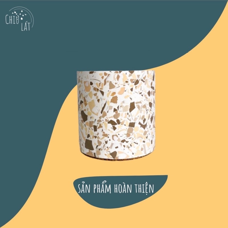 Bột và dung dịch Jesmonite - bộ kit nghệ thuật làm đồ DIY độc đáo, đính kèm bộ quà tặng gồm khuôn, màu...