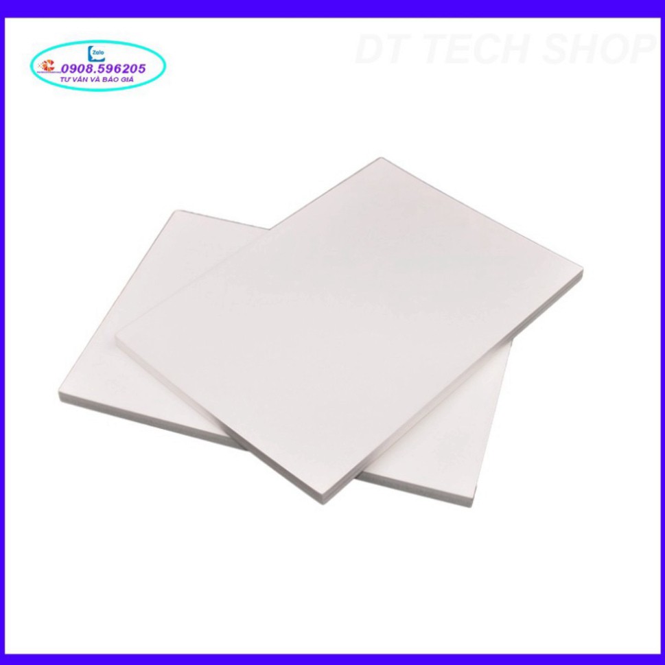 Tấm TEFLON PTFE dày từ  1-->5mm,200mmx200mmGIOĂNG NHỰA PTCNVN007SHOP
