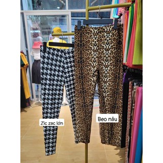 <Beo Nâu> QUẦN LEGGING THUN THÁI LAN CO GIÃN 4 CHIỀU MẠC RAINBOW