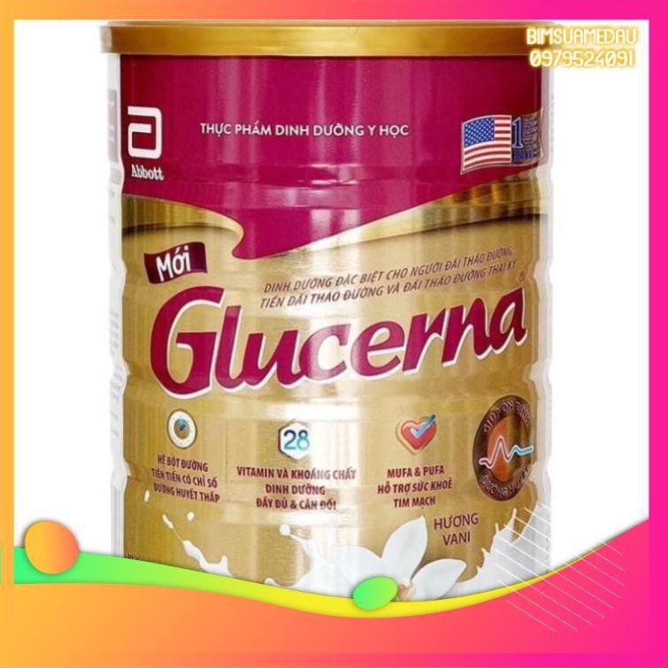 [Bimsuamedau]- Sữa Glucerna 850G dành cho người bị tiểu đường