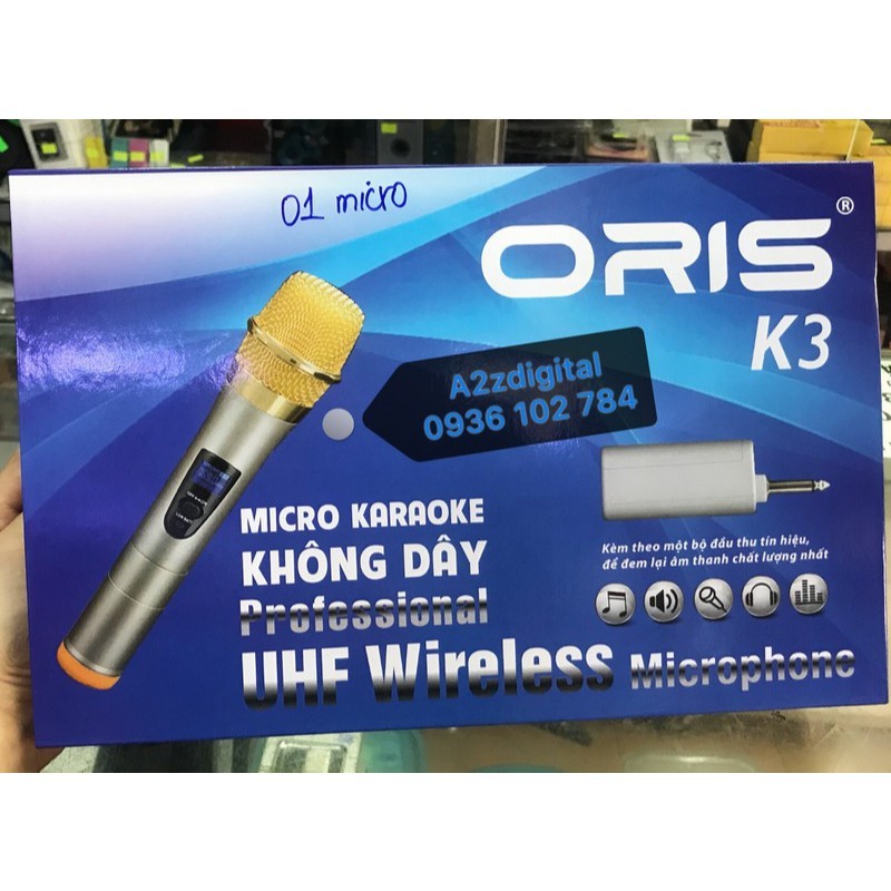 Micro không dây Wireless ORIS K3