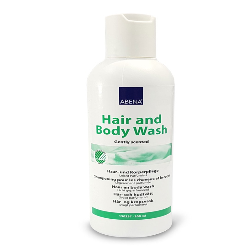 DẦU GỘI VÀ TẮM KHÔNG DÙNG NƯỚC HƯƠNG THƠM NHẸ ABENA(HAIR &amp; BODY WASH)-ĐAN MẠCH